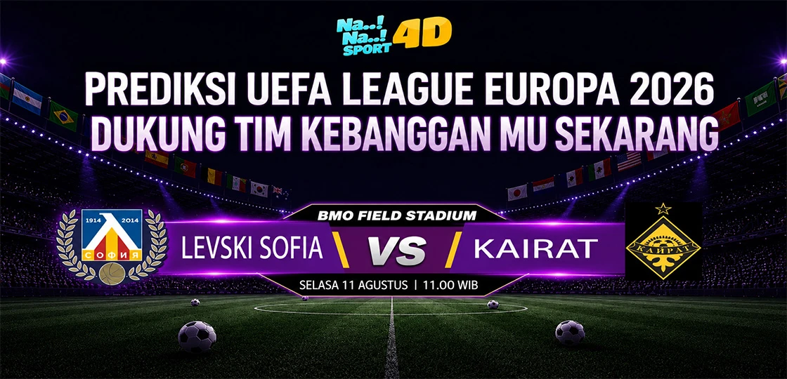 prediksi pertandingan levski sofia vs kairat yang di tunggu para pencinta sepak bola di tahun 2026